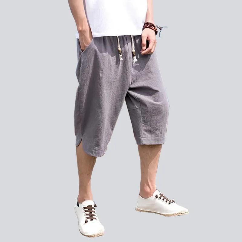 Men Casual Calf-Length Pants