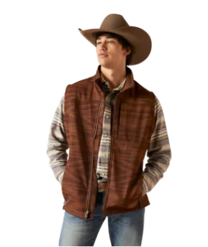 Men's Ariat Logo 2.0 Chimayo Shaved Chocolate Vest - 10046439