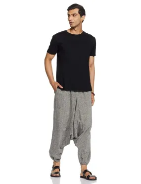 Men's Harem Pant | Grey | Fits Waist Size 26" to 38"