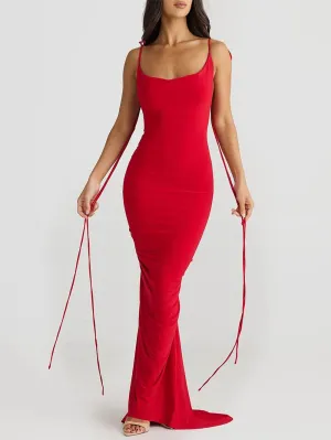 Mikayla Sleeveless Bodycon Maxi Dress