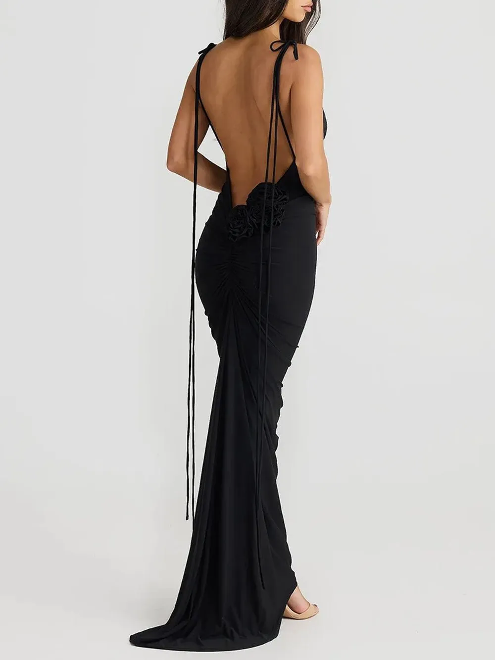 Mikayla Sleeveless Bodycon Maxi Dress