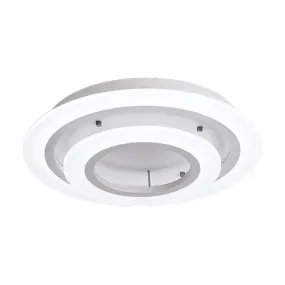 Minimalist Acrylic Flush Mount LED Ceiling Lamp - Multi-Layer, 2/3/4-Head, Warm/White Light