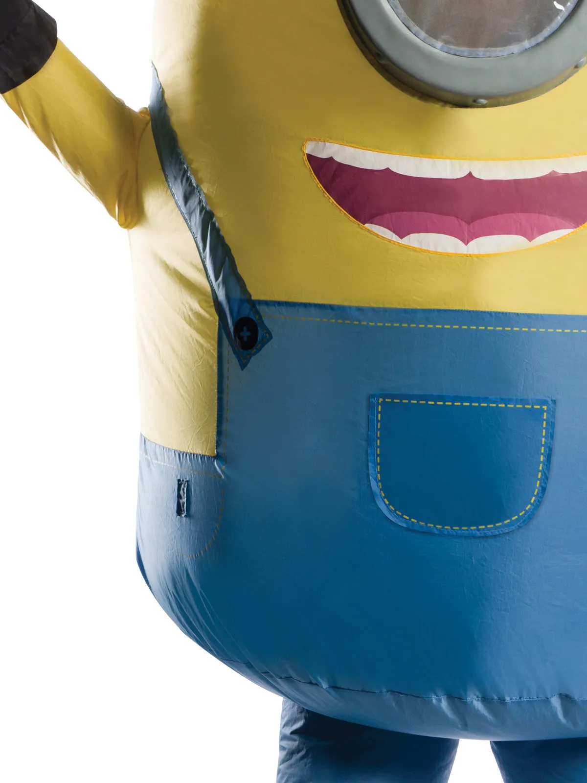 MINION STUART INFLATABLE COSTUME, ADULT