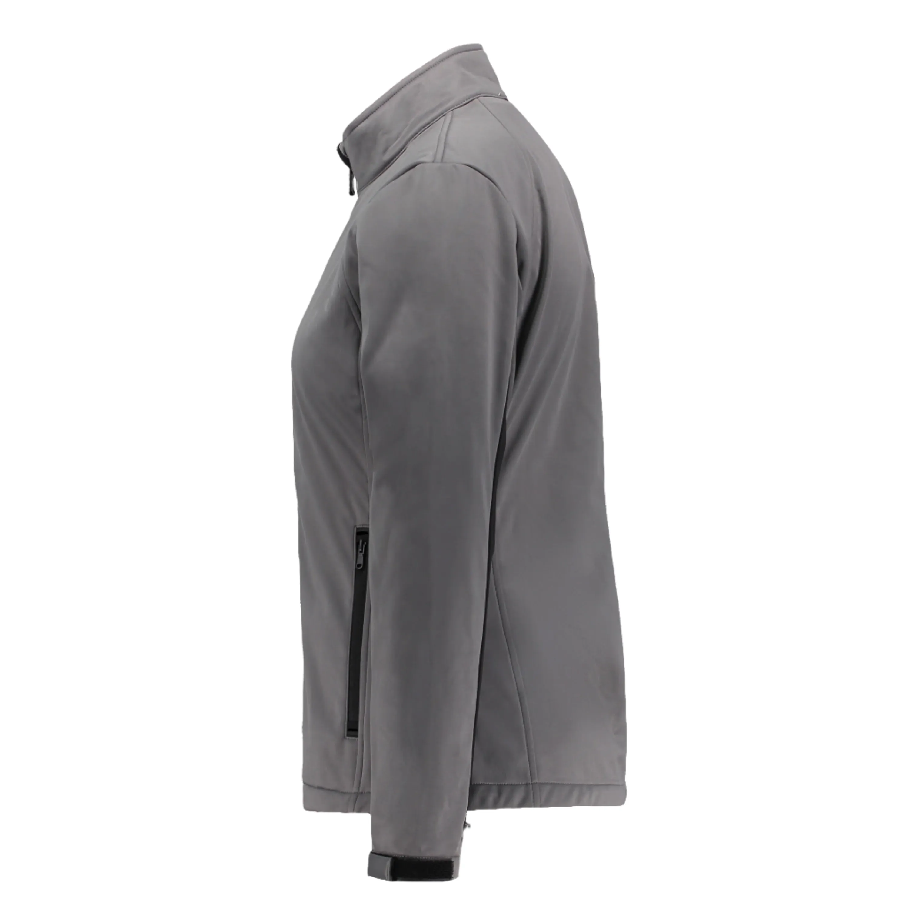 Monarch Grey/Black Women's Softshell Jacket