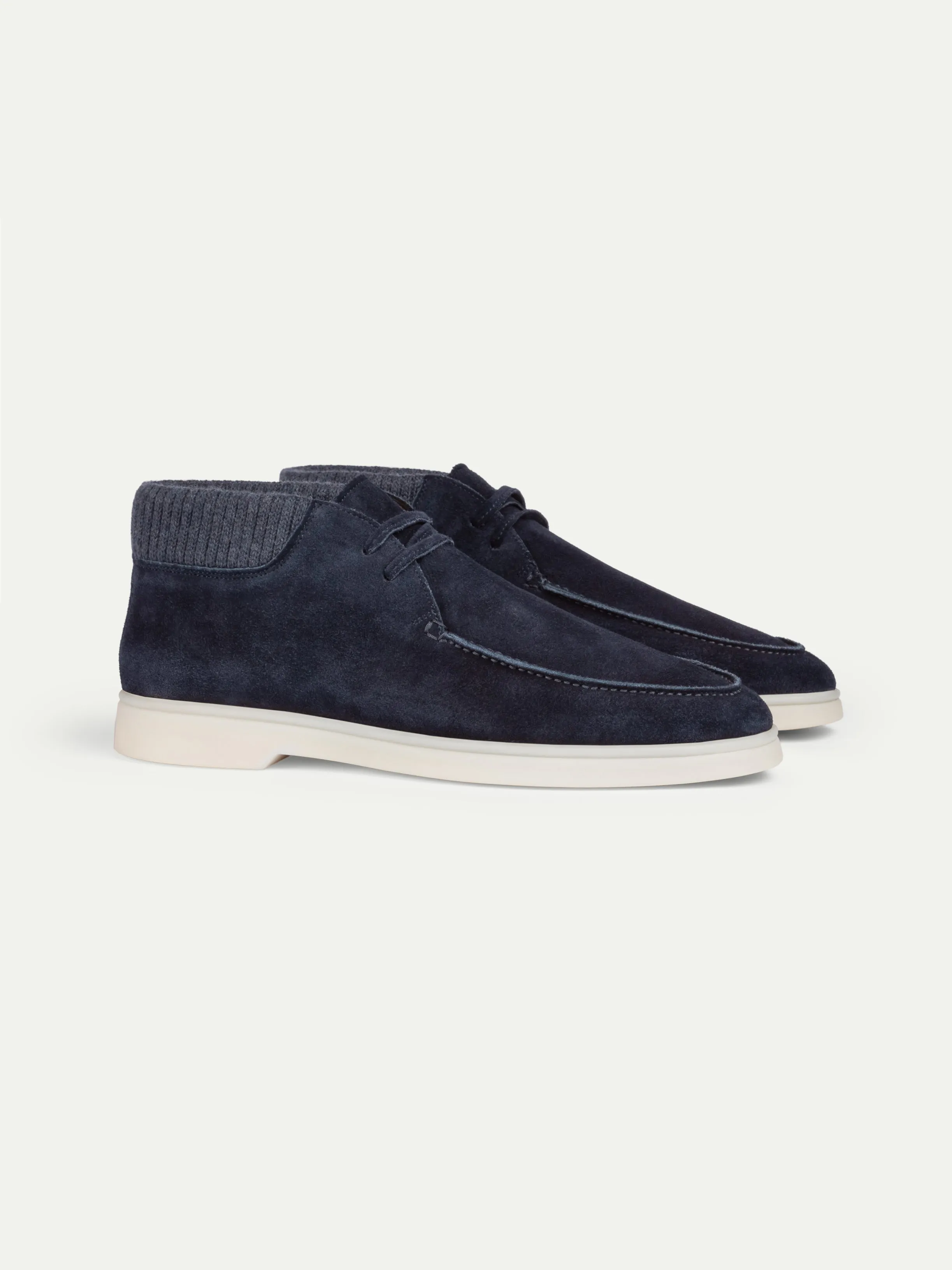 Navy Desert Boot