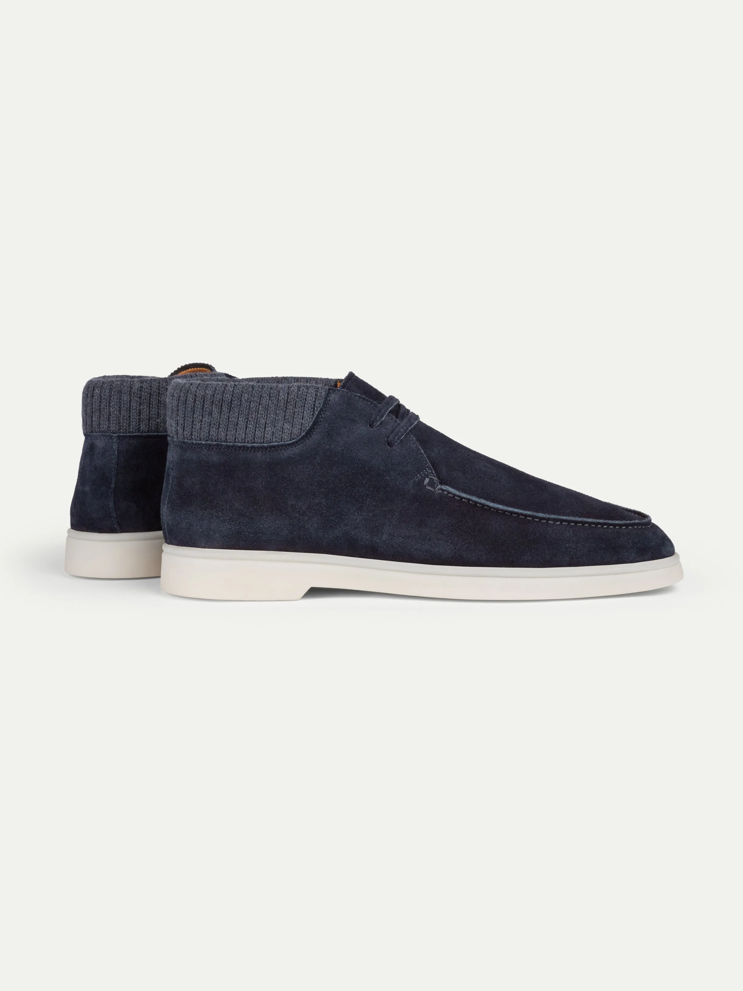 Navy Desert Boot