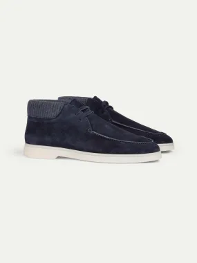 Navy Desert Boot