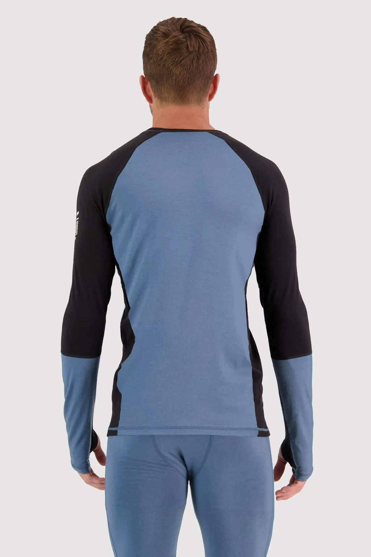 Olympus Merino LS - Blue Slate Black