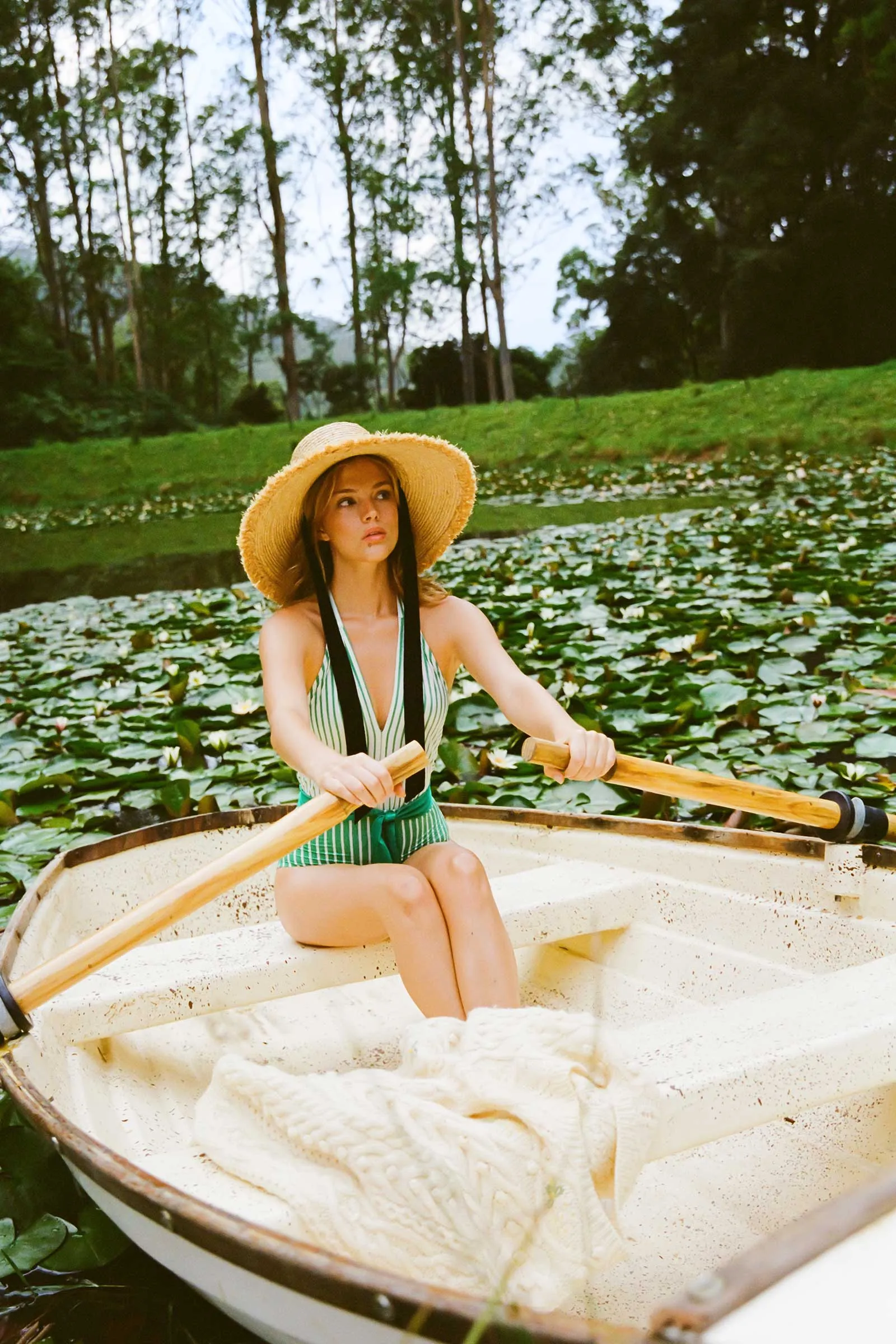 Paloma Sun Hat - Raffia Fray