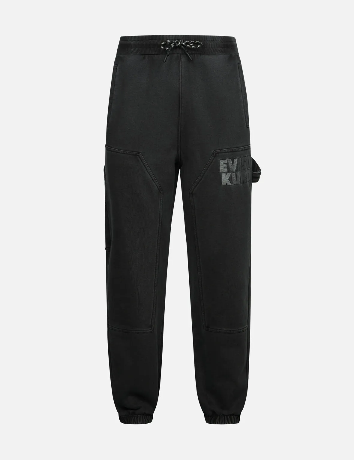 Pigment Dyed Logo and Kamon Embroidery Relax Fit Sweatpants