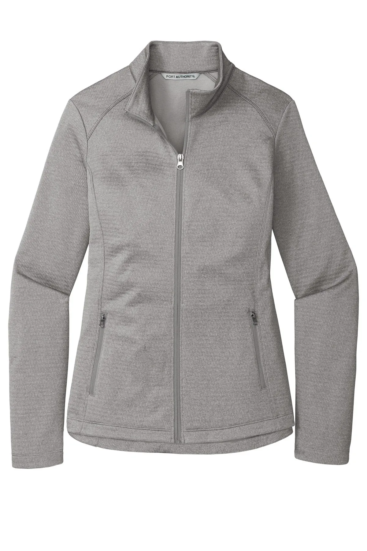 Port Authority Ladies Diamond Heather Fleece Full-Zip Jacket L249