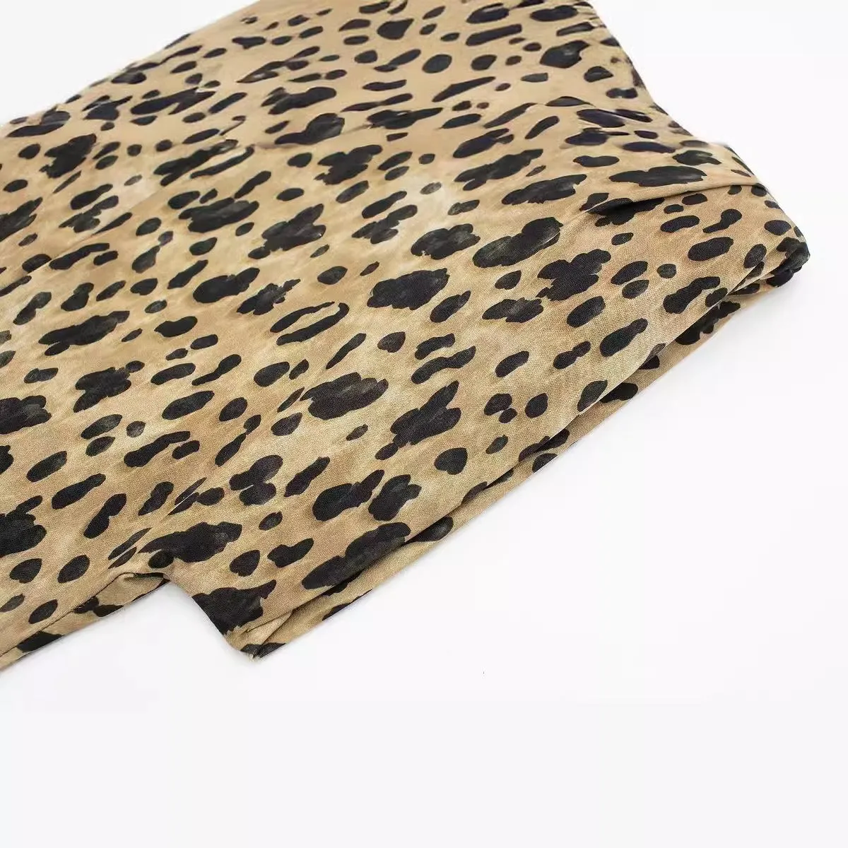 Pre Order:  Casual Leopard Print Slim Fit Dress