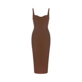 Pre Order:  Corset Style Sleeveless Bodycon Dress