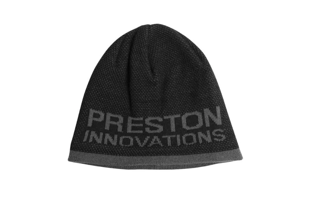 Preston Black-Grey Beanie Hat