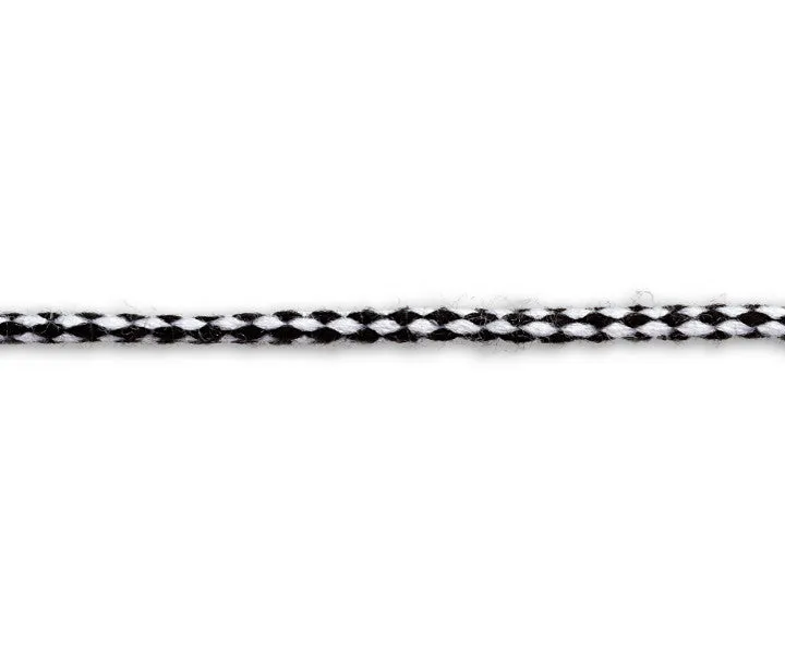 Prym Cord 4mm - Black & White