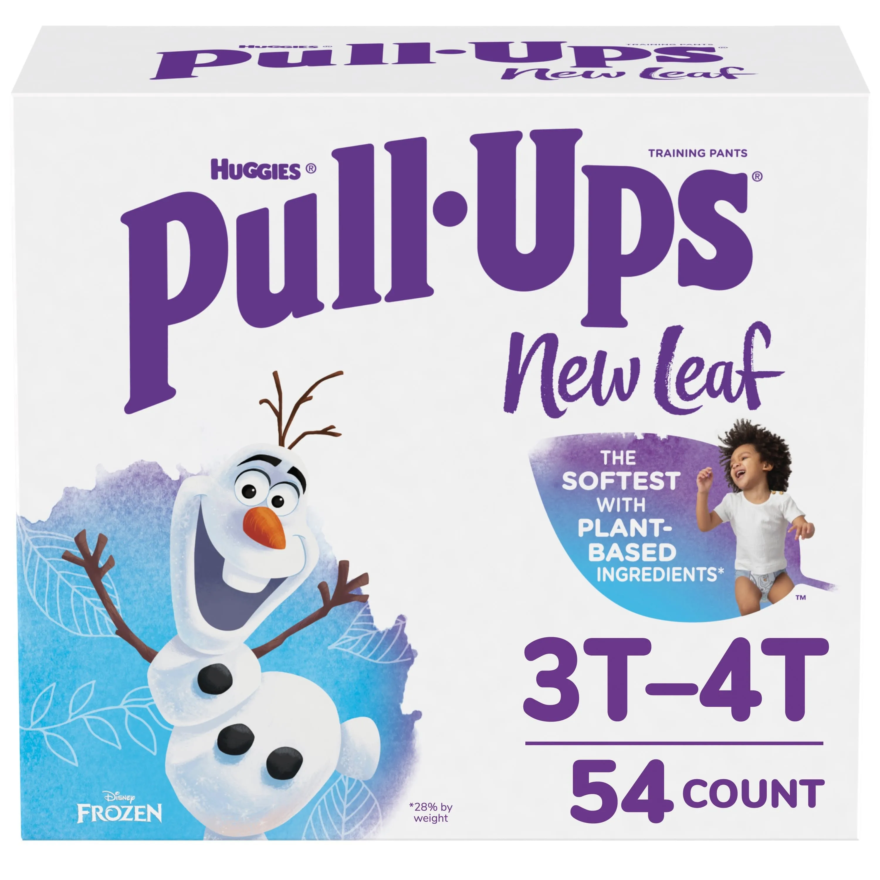 Pull-Ups New Leaf Boys' Disney Frozen Training Pants, 3T-4T, 54 Ct