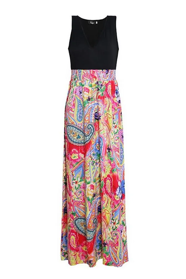 Pure Colour Flounce Sling Skirt