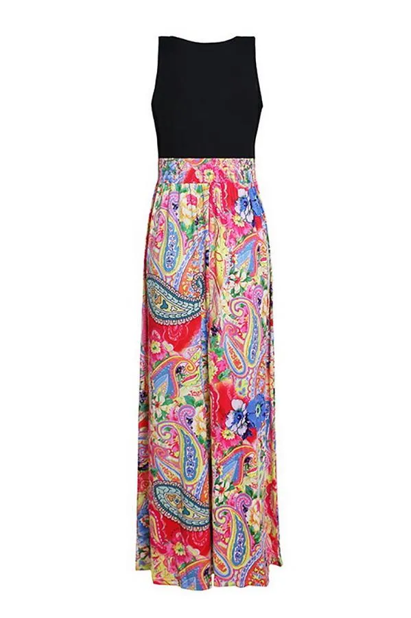 Pure Colour Flounce Sling Skirt