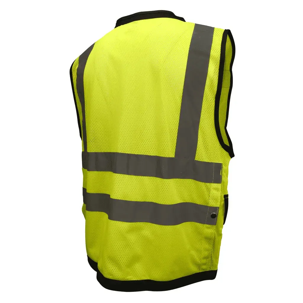 Radians Type R Class 2 Heavy Duty Surveyor Safety Vest - Green/3X