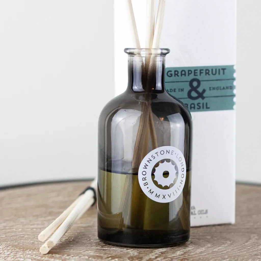 Reed Diffuser - Grapefruit & Basil - 100ml