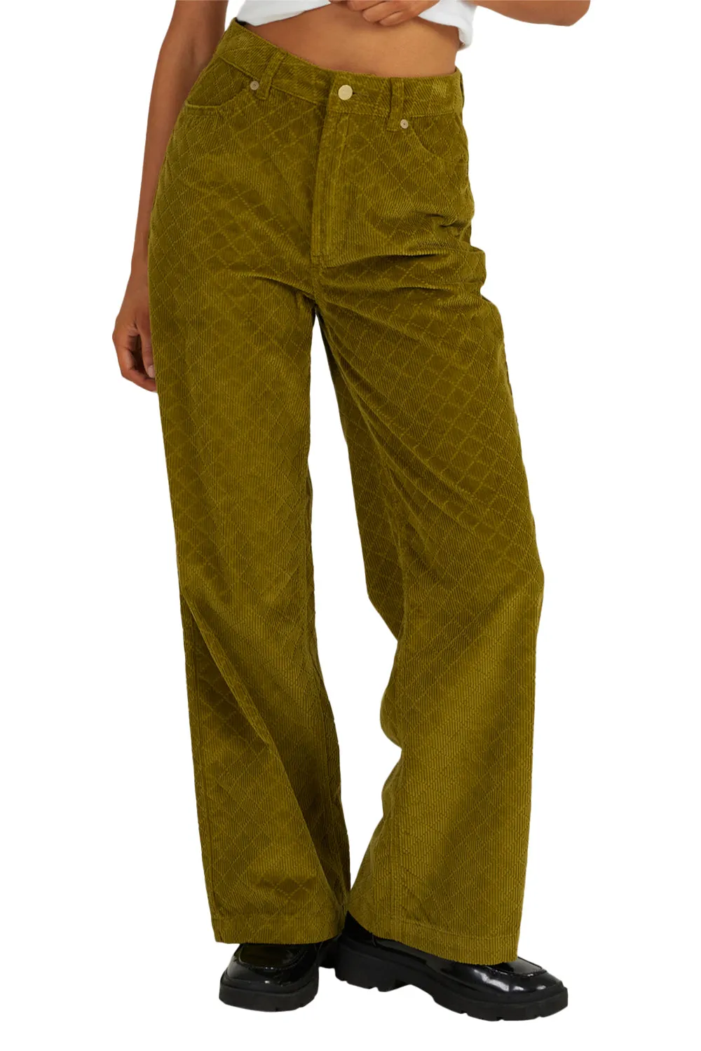 RVCA Womens Elsa Cord Pant