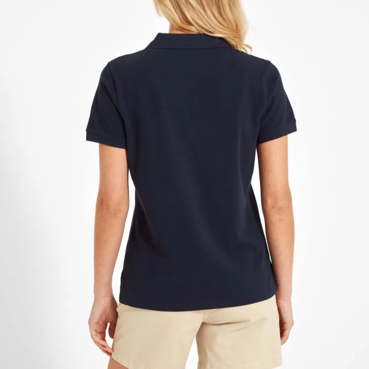 Schoffel Ladies St Ives Polo Shirt - Navy