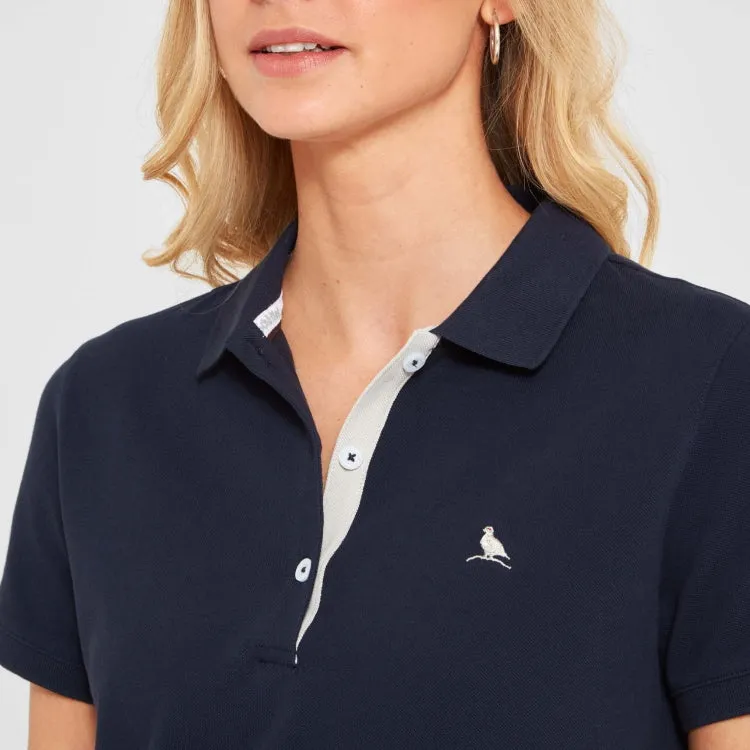 Schoffel Ladies St Ives Polo Shirt - Navy