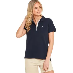 Schoffel Ladies St Ives Polo Shirt - Navy