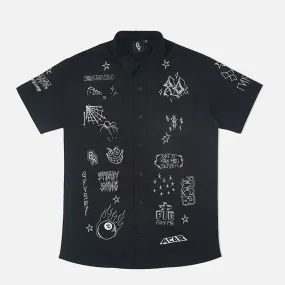 Scribblez Work Shirt Black