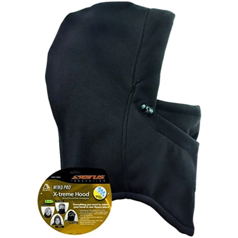 Seirus Innovation Wind Pro Xtreme Hood - Black - One Size