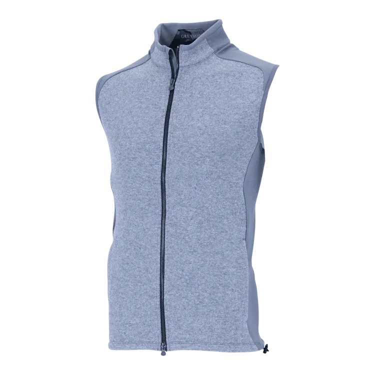 Sequoia Luxe Vest in Light Grey Heather by Greyson