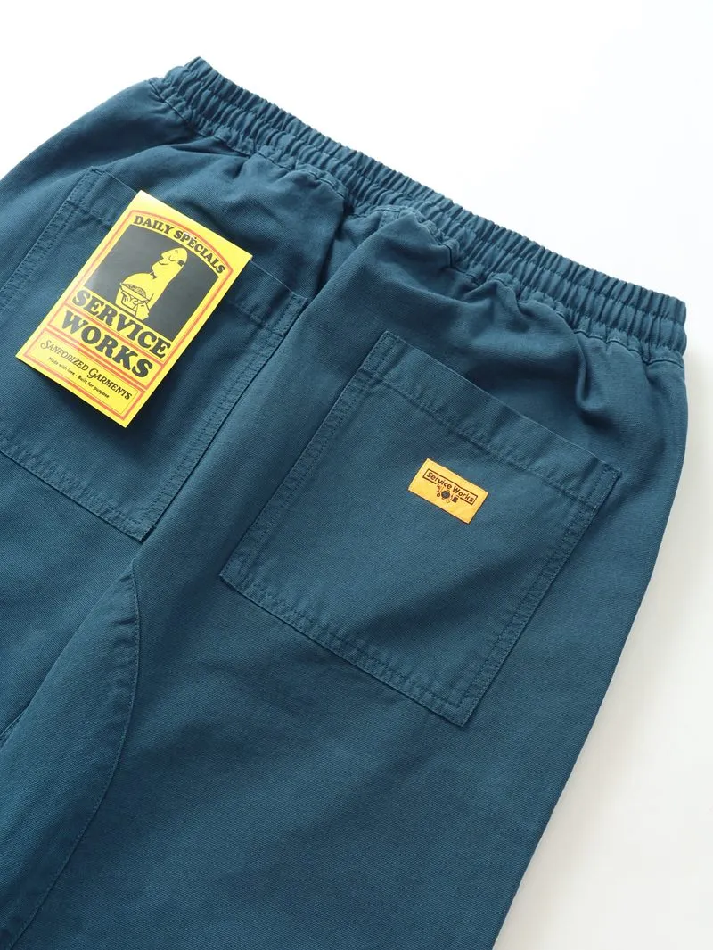 Service Works Petrol Classic Chef Pants