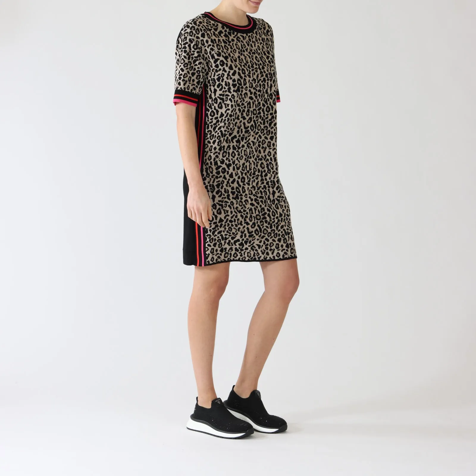 Soft Moon Rock Lee Big Print Knit Dress