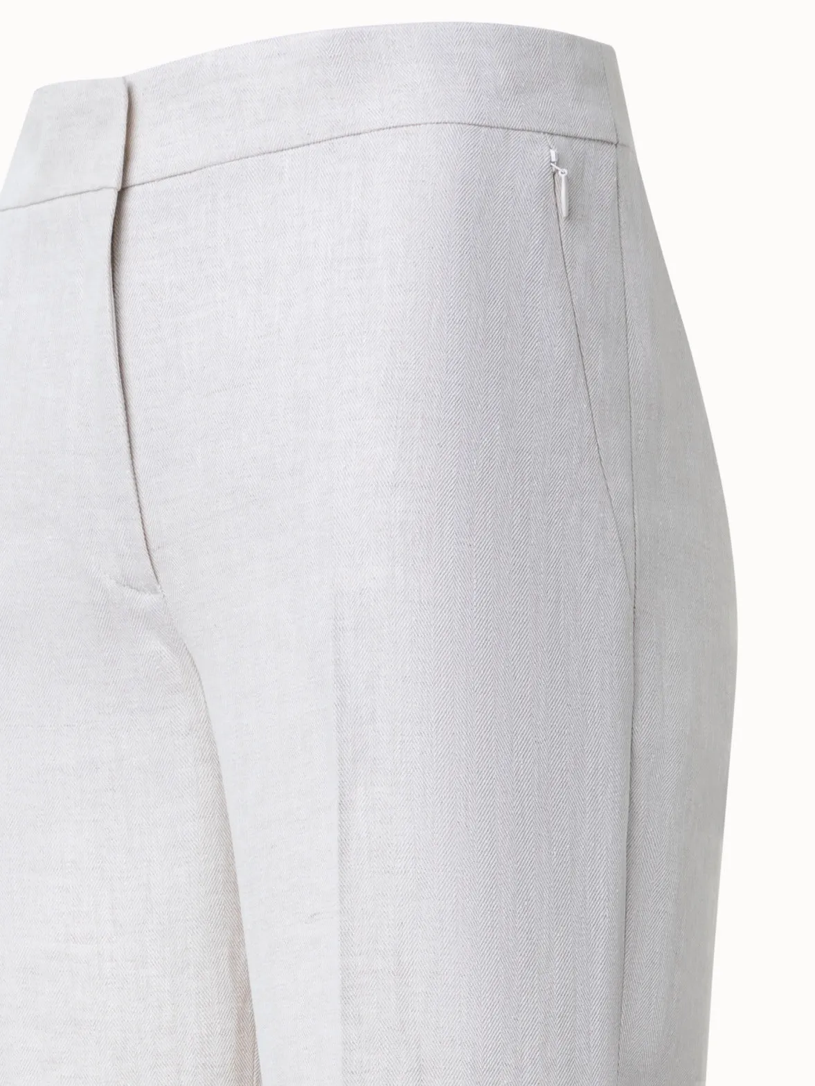 Straight Leg Linen Pants