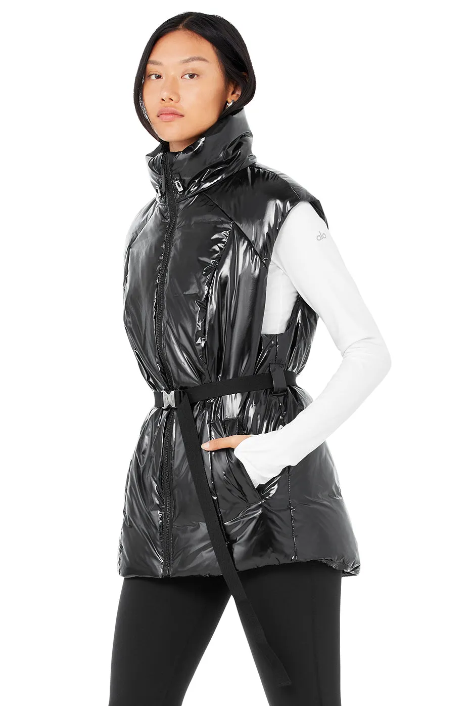 Stunner Puffer Vest - Black