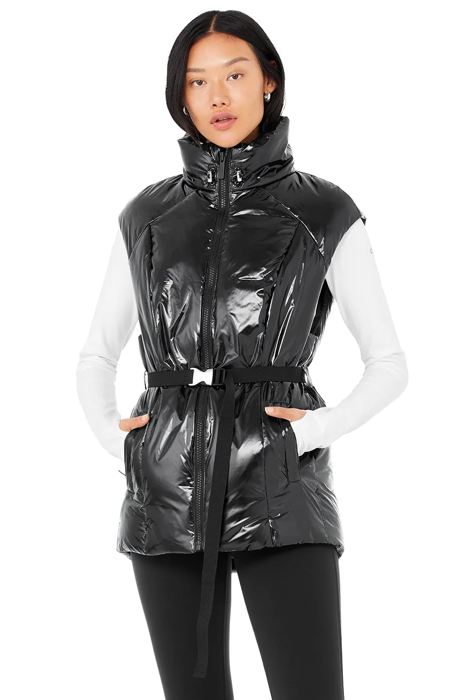 Stunner Puffer Vest - Black