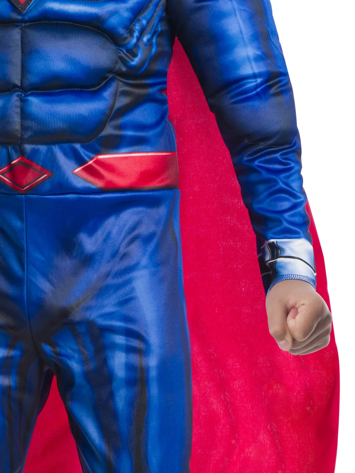 SUPERMAN DELUXE JUSTICE LEAGUE COSTUME, CHILD