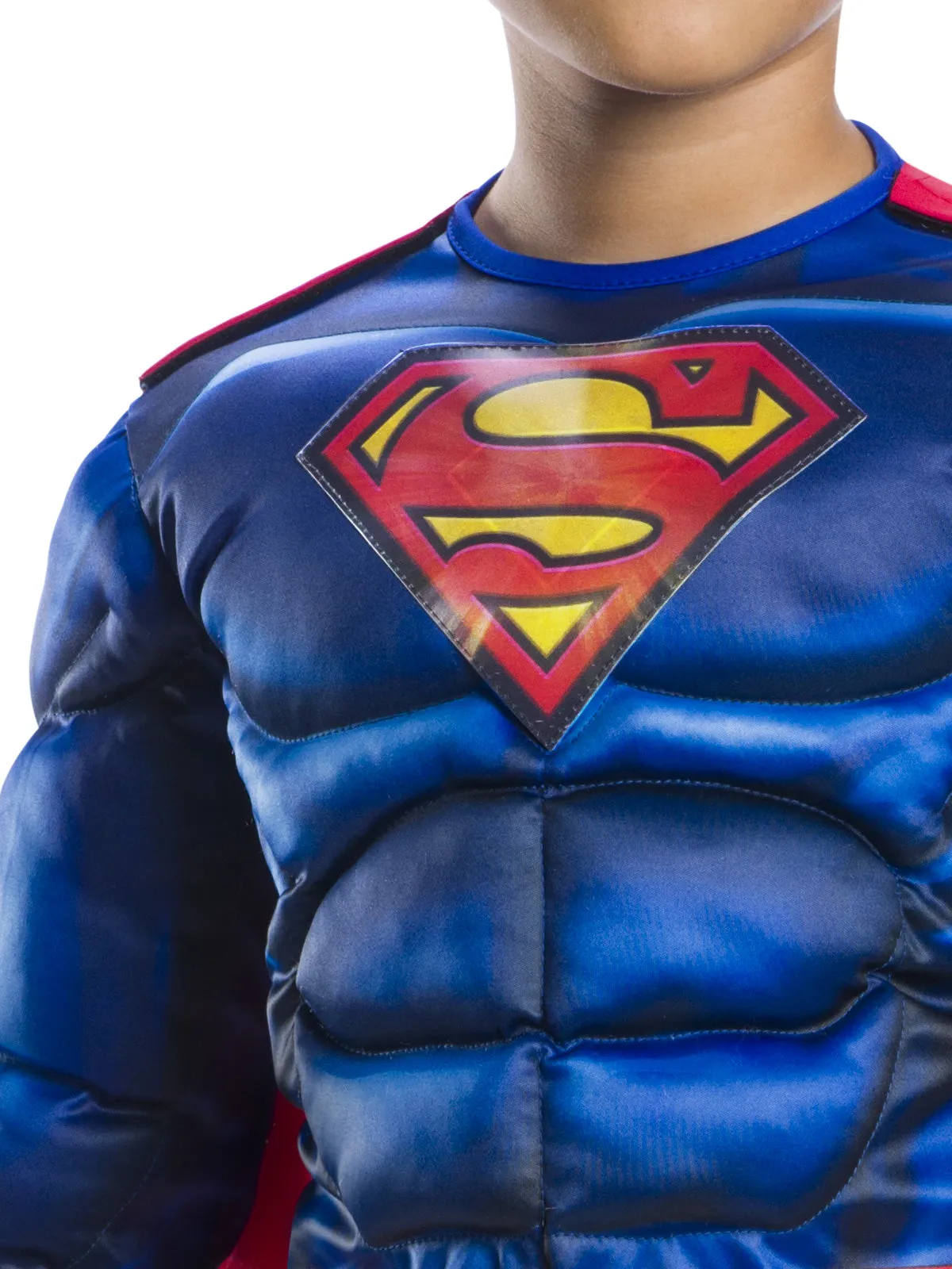 SUPERMAN DELUXE JUSTICE LEAGUE COSTUME, CHILD