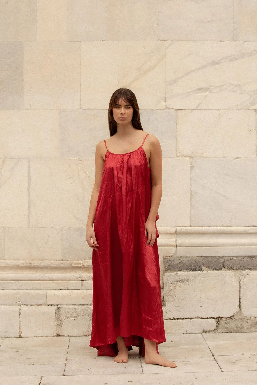 Syros Silk - Wild Heart Red