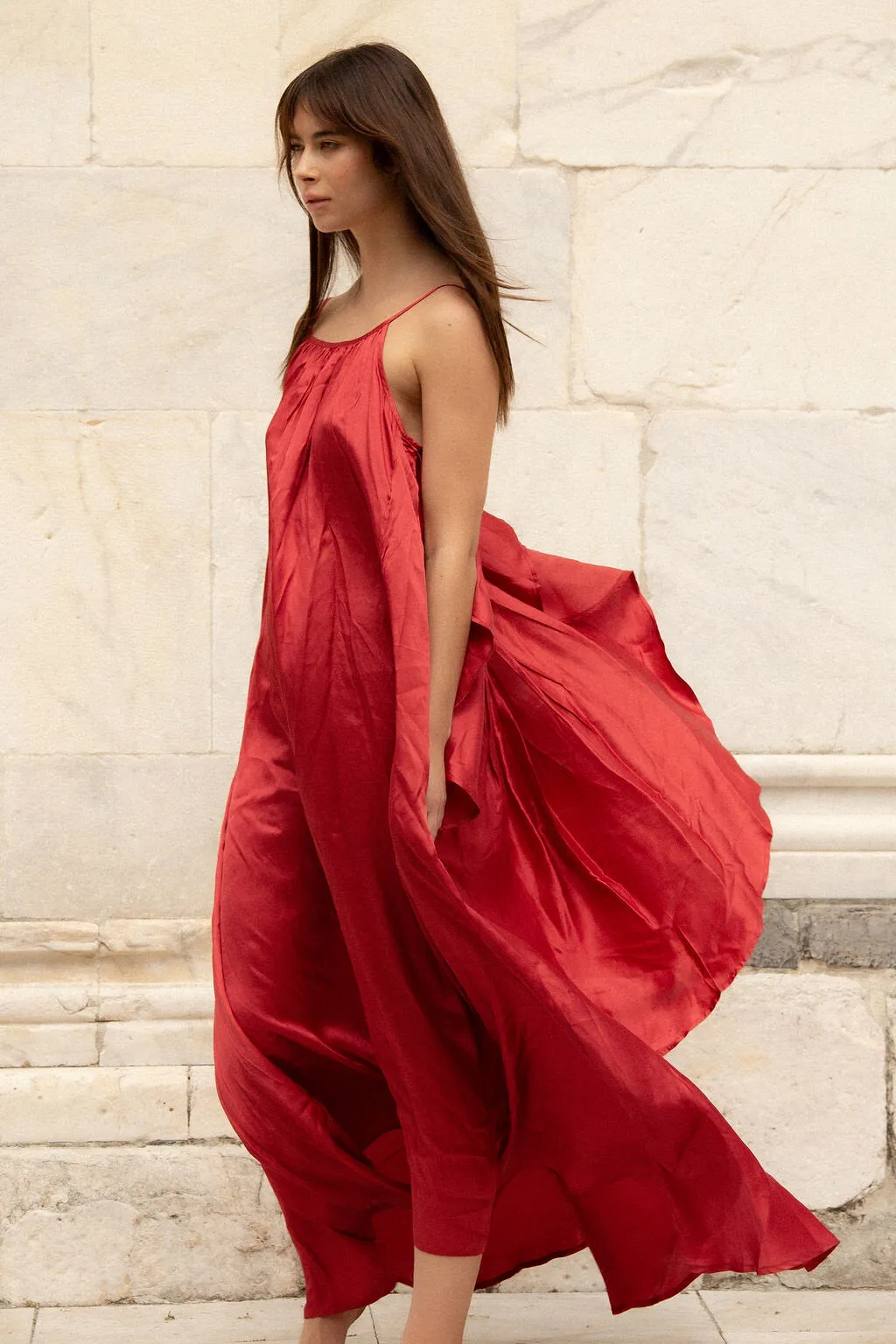 Syros Silk - Wild Heart Red