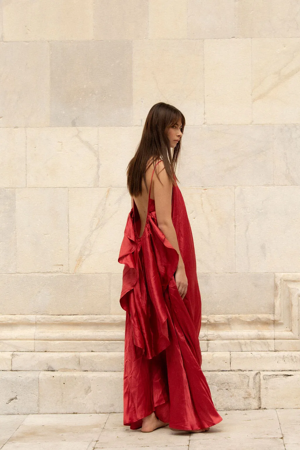 Syros Silk - Wild Heart Red