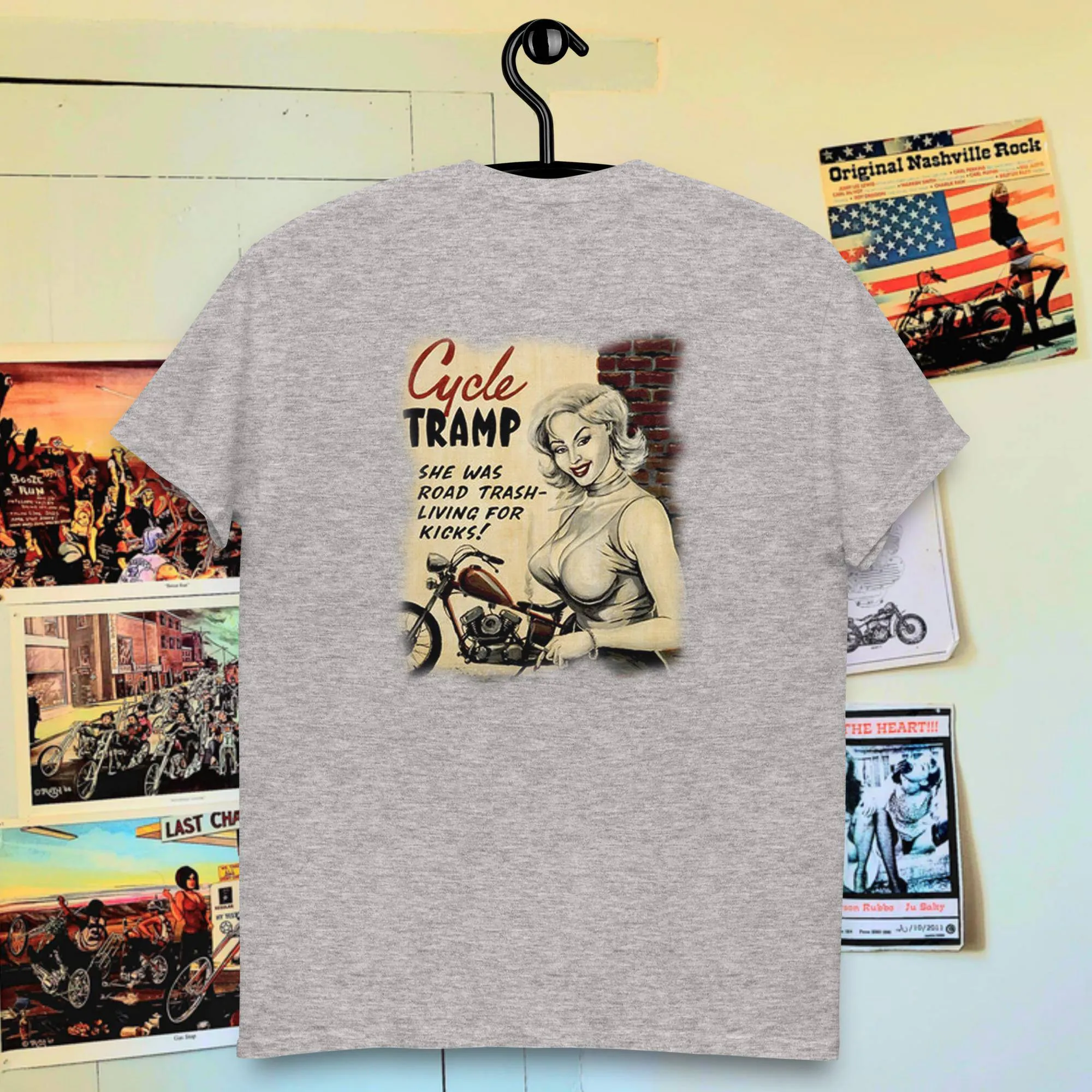 T-Shirt "60's Cycle Tramp"