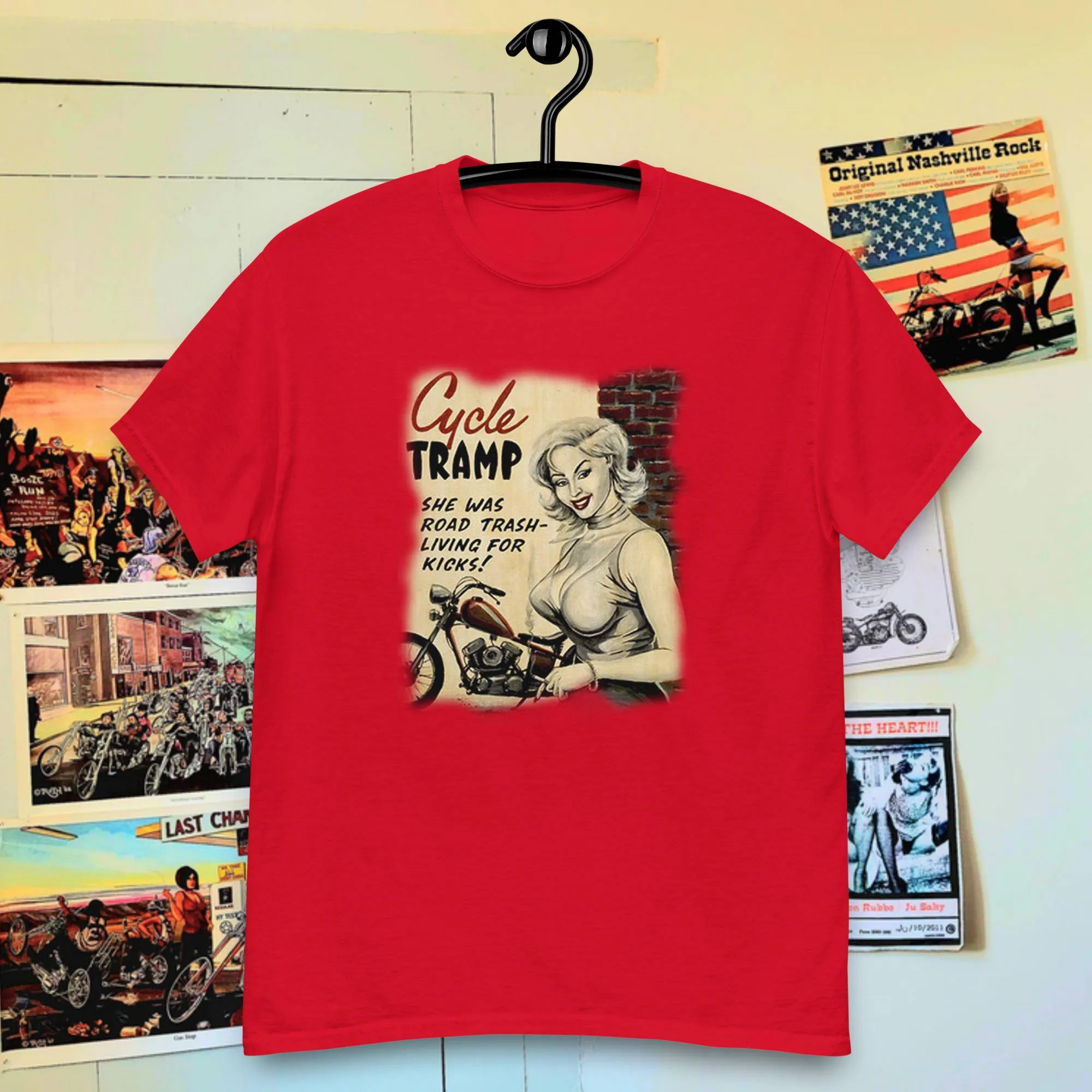 T-Shirt "60's Cycle Tramp"