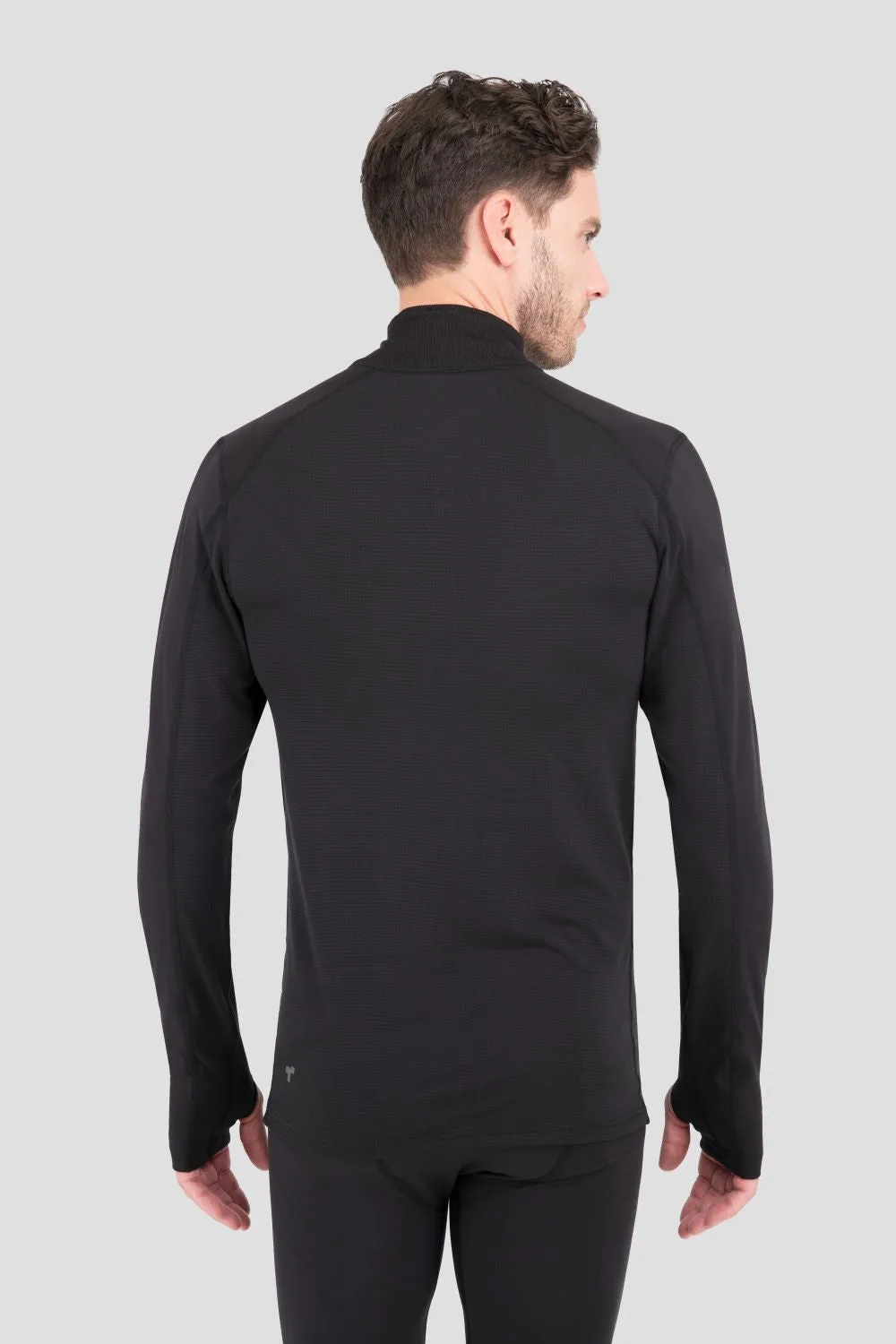 'Terramar' Men's 2.0 Thermolator® Performance Half Zip - Black