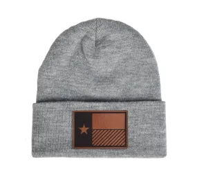 Texas Flag Diagonal Beanie w/ Cuff