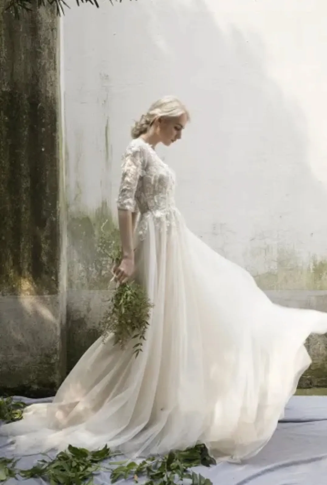 The Flynn Bohemian Wedding Gown