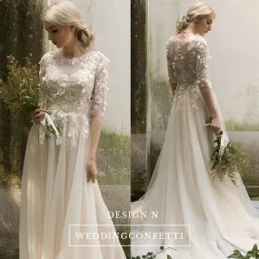 The Flynn Bohemian Wedding Gown