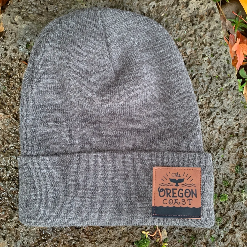 The Oregon Coast Whale's Tail Beanie