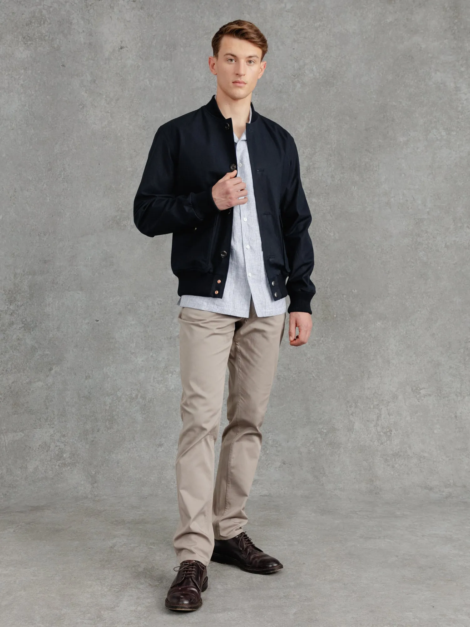 The Ventile® Bomber  - Ink