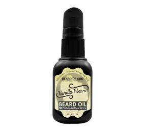 Vanilla Tobacco Nourishing Beard Oil